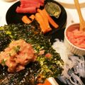 たじ満塁's cooksnap of when they made おうち居酒屋★マグロと納豆の韓国海苔巻き.