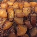 なおぴぃ☆'s cooksnap of when they made ひき肉と大根のピリ辛炒め煮.