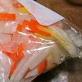 パルタ３２６'s cooksnap of when they made すぐできる♪大根と柚子のなます。゜*.