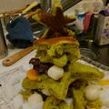 はみころ's cooksnap of when they made ホットケーキのツリーでクリスマス気分♪.