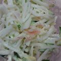 kira★★'s cooksnap of when they made 我が家の大根サラダ.
