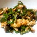 ぶしん's cooksnap of when they made 超簡単ピーマンの卵とじ　お弁当にもどうぞ.