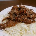 りっﾂﾝ's cooksnap of when they made ★簡単！丼物にも◎！男子喜ぶ豚肉炒め★.