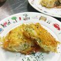 ＠おまにゃん's cooksnap of when they made お洒落な一品！鶏ささみのポテトガレット.