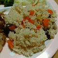 ナーちゃん's cooksnap of when they made 味付けはめんつゆ★しめじの炊き込みご飯.
