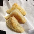 【爽孤】's cooksnap of when they made アルファベットチョコレート三角チョコパイ.