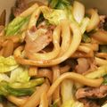 ★わさび★'s cooksnap of when they made 麺つゆで少し甘めの焼きうどん.