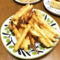 YUKIKI☆'s cooksnap of when they made フライドポテト風ミニかき揚げ☆人参入り.