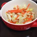 ゆきちゃんキッチン's cooksnap of when they made 簡単♪白菜とにんじんのナムル風サラダ.