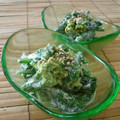 赤い電話's cooksnap of when they made 菜の花のわさび＊マヨ和え.