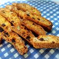 臼香林's cooksnap of when they made カリカリ！くるみとレーズンのビスコッティ.