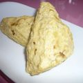 bergamoto's cooksnap of when they made ほわっと食感❄はちみつバナナスコーン❄.