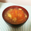 かこちぃ's cooksnap of when they made トマトと卵の中華スープ.