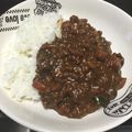 にむばすしゅたーぜん's cooksnap of when they made ひき肉とピーマンのカレー♡.
