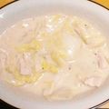 ぴえとっと's cooksnap of when they made 豆乳de白菜のクリーム煮.