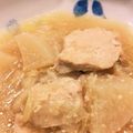 RYOAママ's cooksnap of when they made 絶品！ 鶏胸肉と大根の味噌バター煮込み＊.
