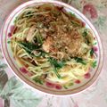 あざらしの赤ちゃん's cooksnap of when they made ツナと水菜の和風パスタ.