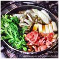 Ｔ，ＳＡＥＫＯ's cooksnap of when they made ☆簡単豚すき焼き☆〜（ゝ。∂）☆.