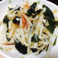 ゆぼ☆'s cooksnap of when they made 梅とかつお節の大根サラダ.