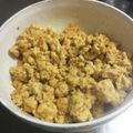 バンチョ's cooksnap of when they made フワフワ卵と豆腐そぼろの2色丼.