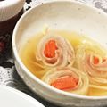 Mossan1213's cooksnap of when they made お花が咲いた★白菜のほっこりスープ.