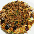 クック5DAQKR☆'s cooksnap of when they made 今までになかった！！納豆でお好み焼き♪.