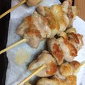bmbmちゃん's cooksnap of when they made 居酒屋気分で！ セセリの塩ニンニク串！.