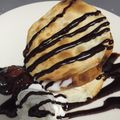 クックAOTGCC☆'s cooksnap of when they made 餃子の皮でデザート！パリパリミルフィーユ.