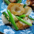 Natsutach's cooksnap of when they made 簡単お弁当1品★ちくわのネギ塩炒め★.