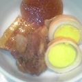 ないちゅ's cooksnap of when they made お鍋ひとつでトロける豚角煮＋大根煮＋味玉.