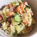 ェンジェル's cooksnap of when they made 具材たっぷりのポテトサラダ.