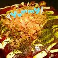infinite☆9's cooksnap of when they made 絶対にふわふわになるお好み焼きのコツ.