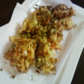 うに１１８'s cooksnap of when they made キャベツと桜えびのかき揚げ☆.