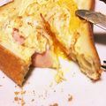 あやのちゃん★ミ's cooksnap of when they made 簡単くりぬきトースト.