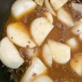 クック07L0RQ☆'s cooksnap of when they made カブと豚ひき肉の煮物.