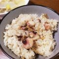 まちゃみ1225's cooksnap of when they made 簡単 炊飯器で作るたこ飯.