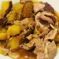 Macaw's cooksnap of when they made さつまいもと豚肉生姜風味の煮物.