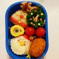 あくび王子まま's cooksnap of when they made サンタとトナカイ♪クリスマスキャラ弁.