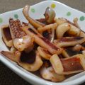 tokotann's cooksnap of when they made お弁当に★イカのスイートチリソース炒め★.