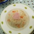 pecomuu's cooksnap of when they made 炊飯器に入れるだけ！にんじんピラフ.