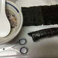 ひまわりちゃんR's cooksnap of when they made スティックおにぎり★食べ安い海苔の切り方.