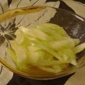gakky's cooksnap of when they made ☆セロリのあまずっぱスパイシー☆.