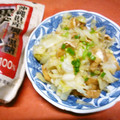 Jock's cooksnap of when they made お揚げとキャベツの煮浸し♪.