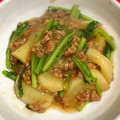 71i's cooksnap of when they made 簡単！かぶとひき肉の煮物♡.