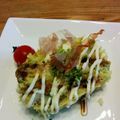 ＊ちいさなしま＊'s cooksnap of when they made ケークサレ☆お好み焼き風.