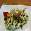 ＊ちいさなしま＊'s cooksnap of when they made ケークサレ☆お好み焼き風.