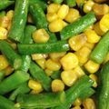 まっじまる's cooksnap of when they made 付け合せに！インゲンとコーンのソテー.