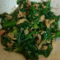 coco0714's cooksnap of when they made 春菊とツナの砂糖醤油炒め.