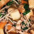 migko's cooksnap of when they made ■糖質制限■もやしニラ厚揚げの麻婆豆腐味.