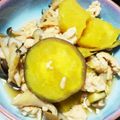 咲わんこ's cooksnap of when they made さつま芋の鶏そぼろ煮.